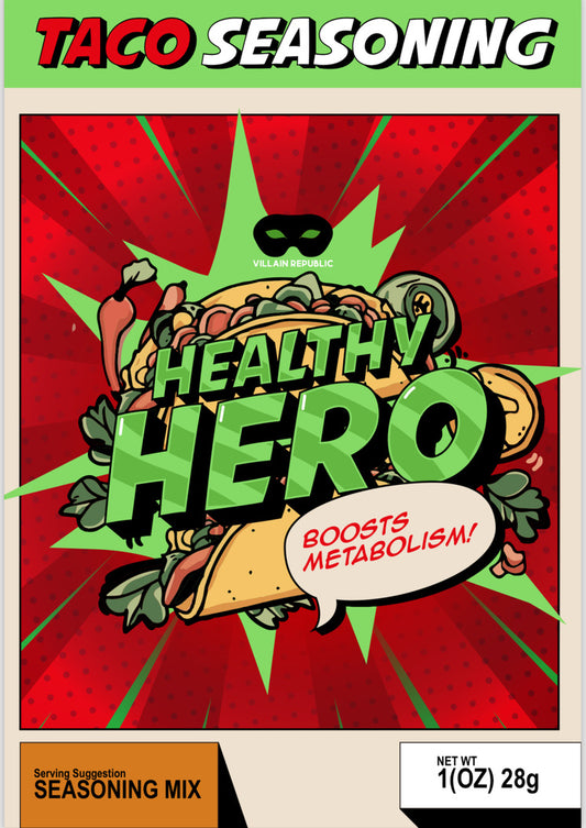 Healthy Hero: Taco Seasoning (5 pack)