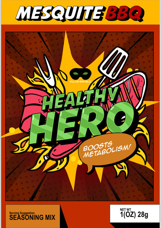 Healthy Hero: Mesquite BBQ Seasoning (5 pack)